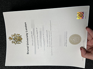 Brunel University London diploma copy