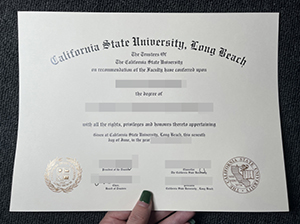 CSULB diploma copy