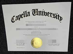 Capella University diploma copy