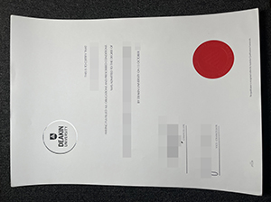 Deakin University diploma copy