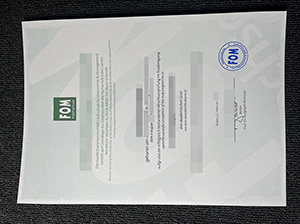 FOM diploma copy