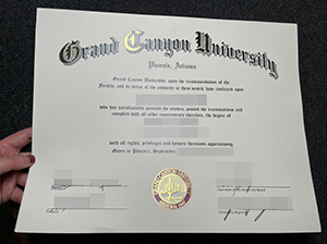 GCU degree copy