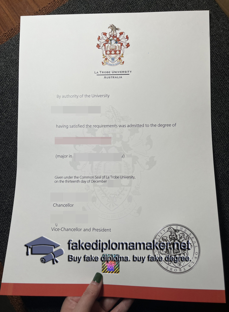 La Trobe University diploma