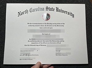 NCSU diploma copy