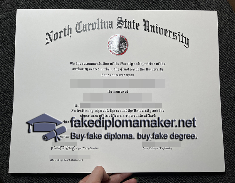 NCSU diploma