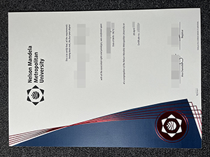 NMMU diploma copy