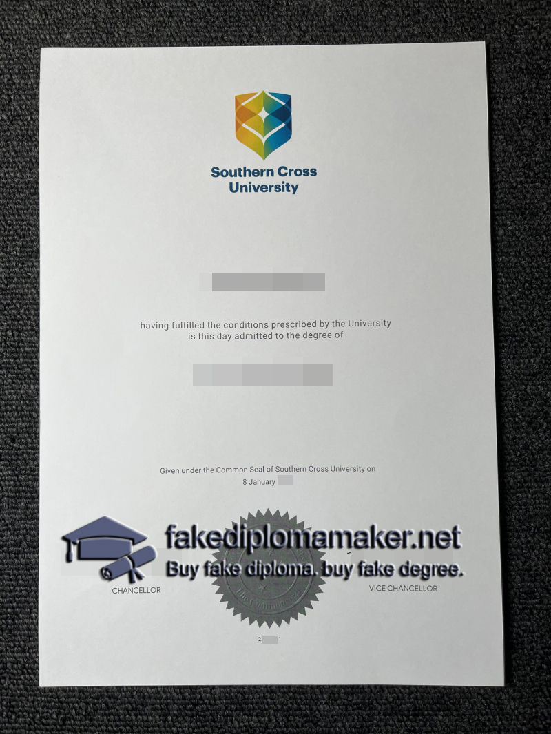 SCU diploma