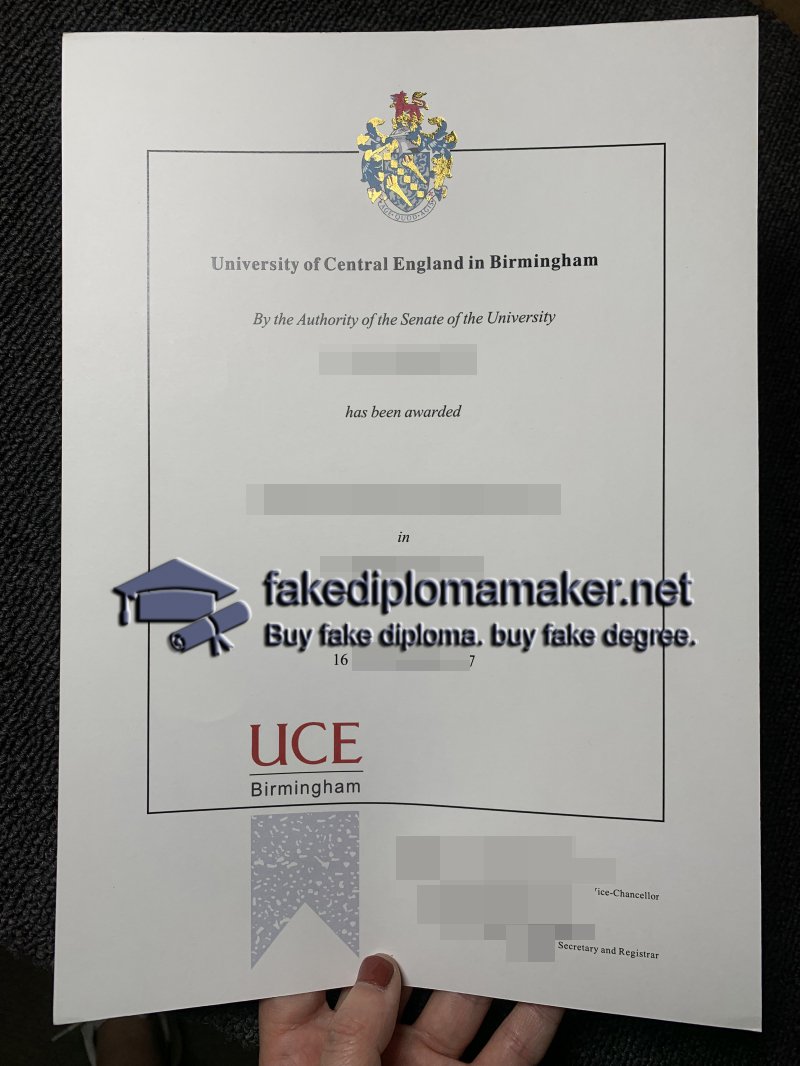 UCE Birmingham degree