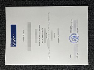 UDE diploma copy