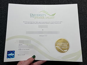 UFV degree copy