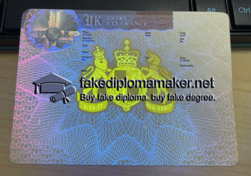 UK VISA sample