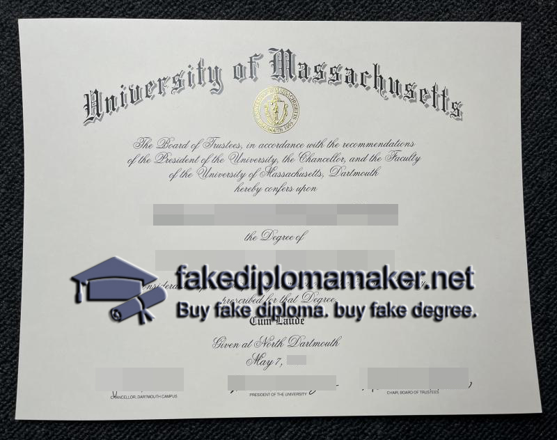 University of Massachusetts degree