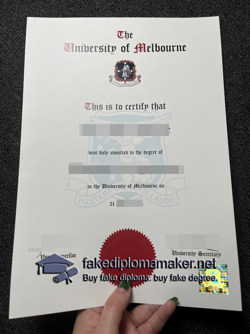 University of Melbourne diploma