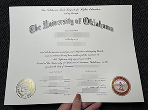 University of Oklahoma degree copy