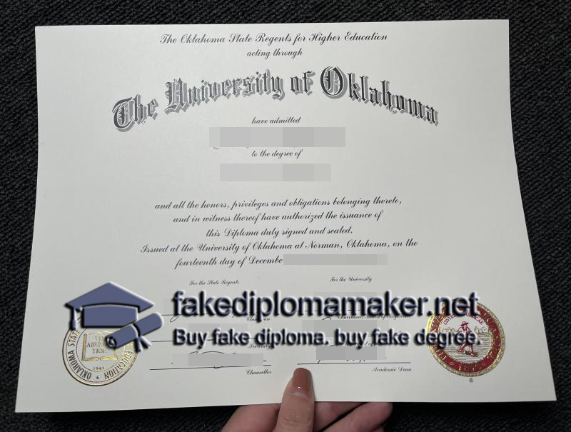 University of Oklahoma degree