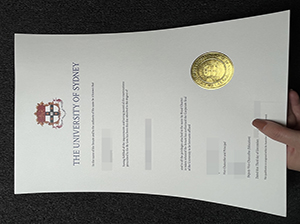 University of Sydney degree copy