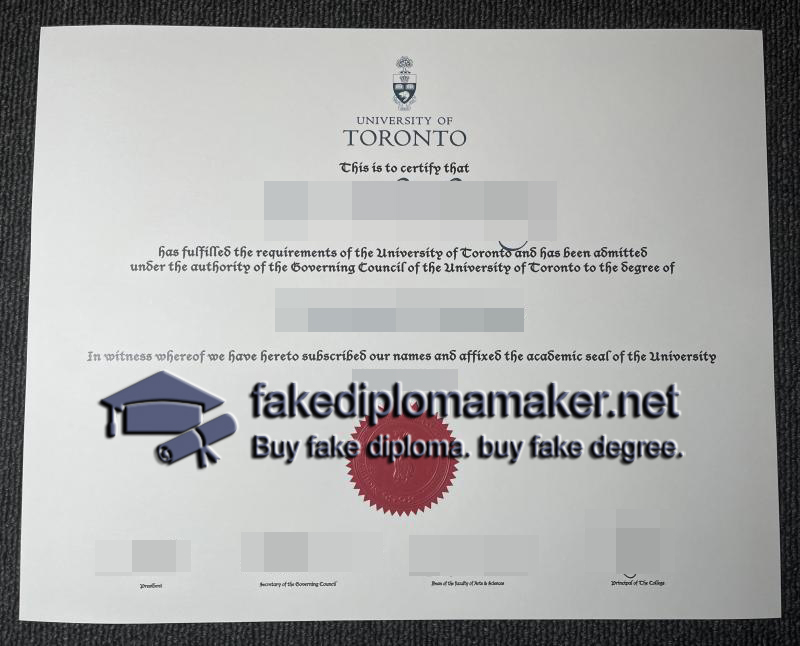 University of Toronto degree