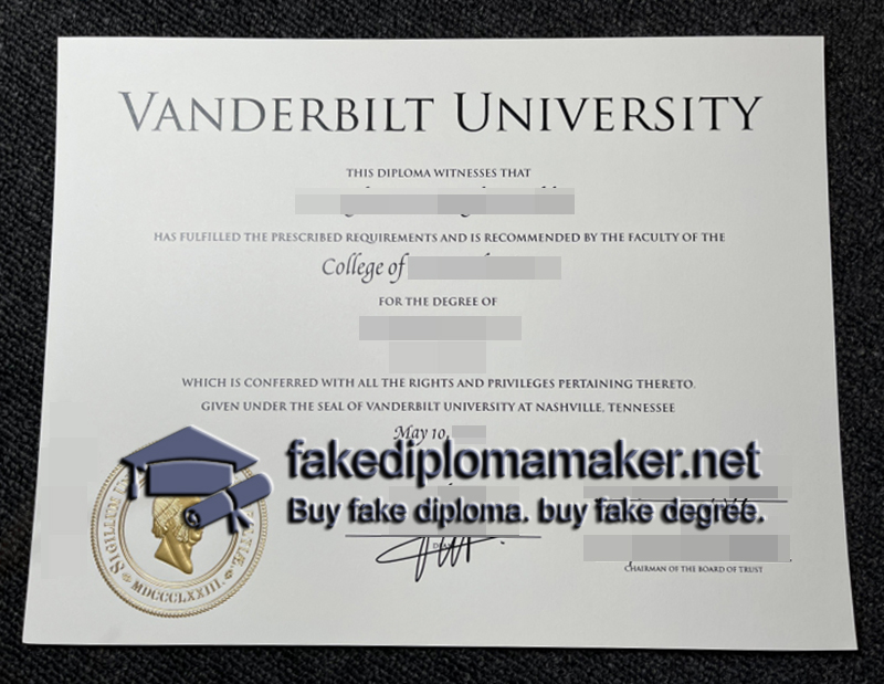 Vanderbilt University degree