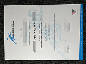 Australian Fitness Academy Certificate IV copy