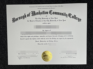 BMCC degree copy