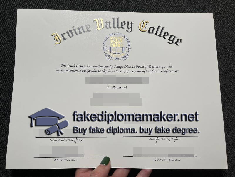 Irvine Valley College degree