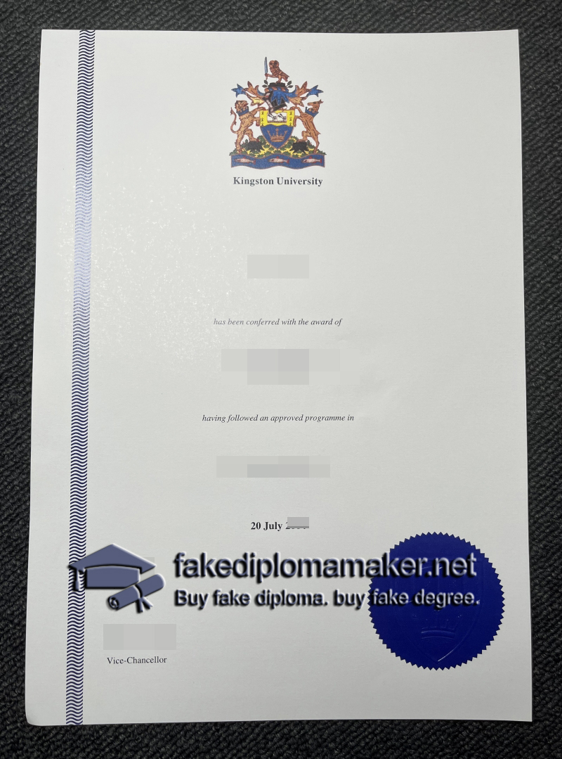 Kingston University diploma