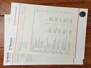 Murdoch University transcript copy