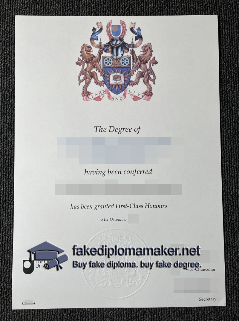 Open University degree