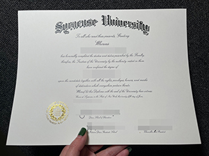 Syracuse University diploma copy