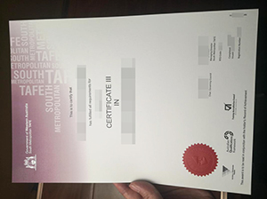 TAFE South Metropolitan Certificate copy