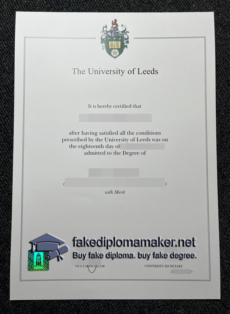 University of Leeds degree