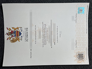 University of Plymouth degree copy