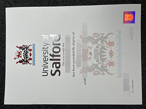 University of Salford diploma copy