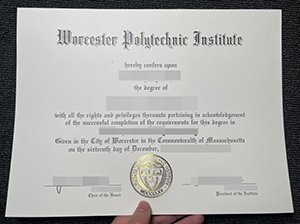 WPI diploma copy