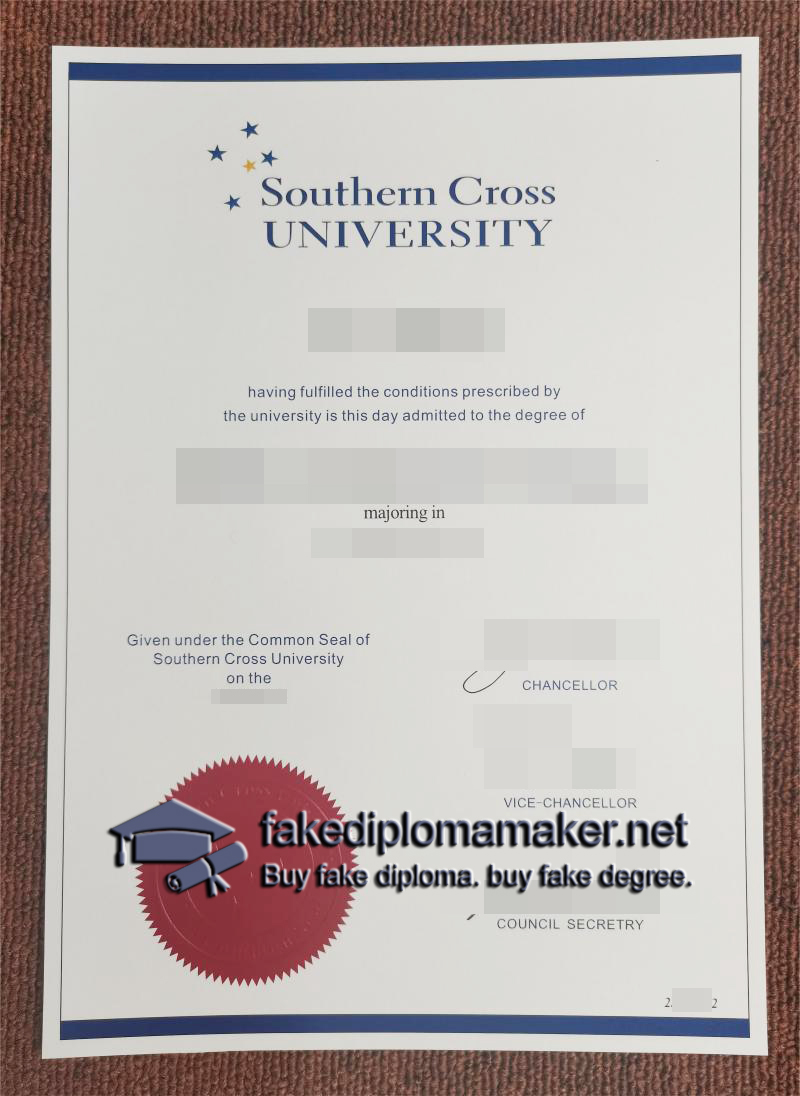 Southern Cross University diploma