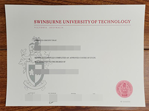 Swinburne University of Technology degree copy