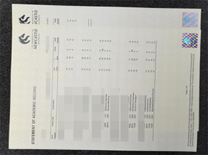 University of Newcastle transcript copy