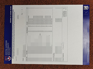 Edith Cowan University transcript copy