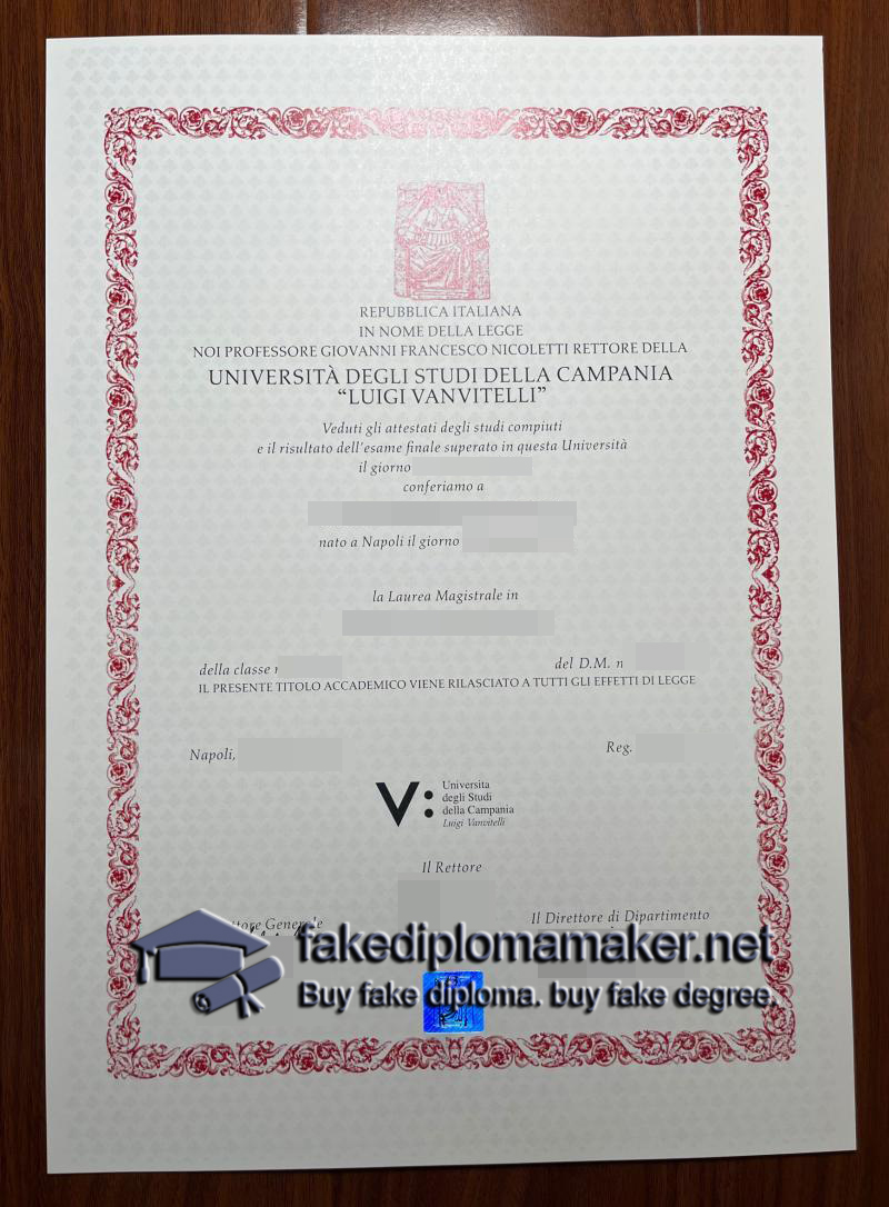 Vanvitelli University degree