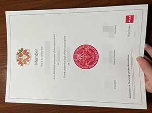 ACCA Certificate copy