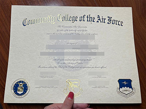 CCAF diploma copy