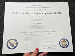 CSUSM diploma copy