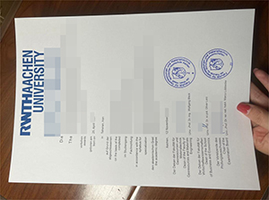 RWTH Aachen University diploma copy