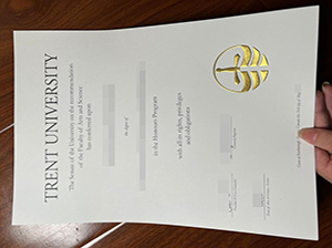 Trent University diploma copy