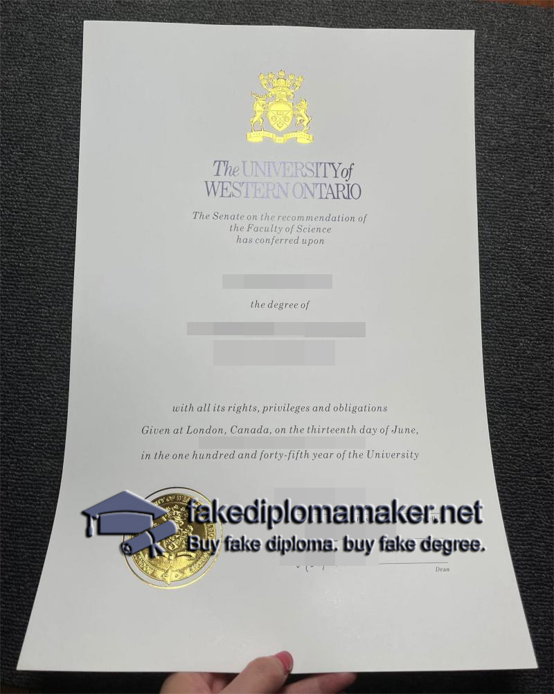 UWO diploma