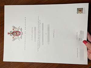 University of Bradford diploma copy