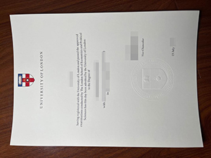 University of London diploma copy