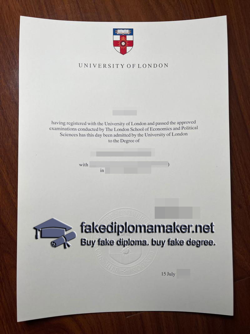 University of London diploma