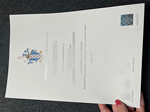 University of Portsmouth diploma copy