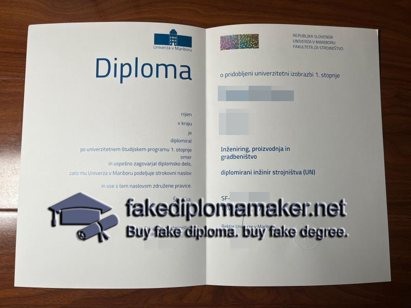 Univerza V Mariboru diploma